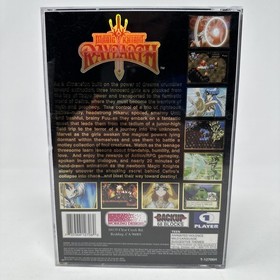 Magic Knight Rayearth Sega Saturn Working Designs CIB w/Reg Card Hikaru Variant!