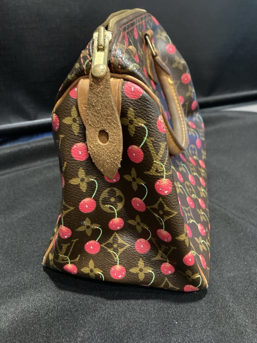 Louis Vuitton Takashi Murakami Monogram Cerises Cherry Speedy 25
