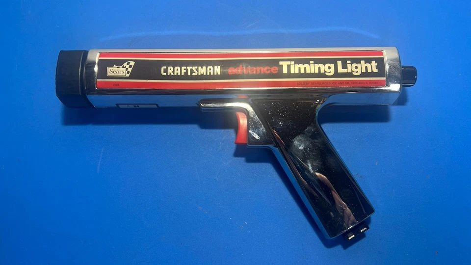 Avance de luz de sincronización vintage Sears Craftsman con caja original #28 2194 Foto 2 de 4