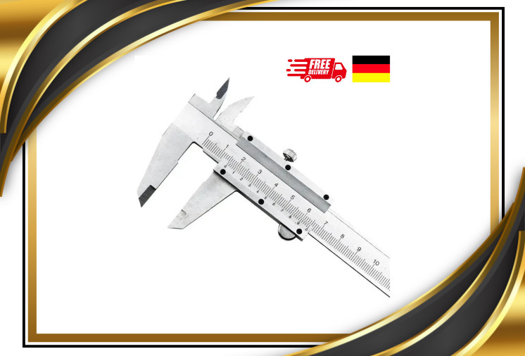 Analog caliper, accurate to 0.02 mm, measuring gauge, vernier caliper, 0-150 mm,