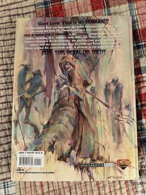 Tales Of Terror! Compendio Completo Pre Código Terror EC Cómic (HC) FUERA DE STOCK Foto 4 de 4