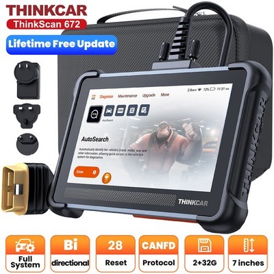 ThinkScan 672 Automotive Diagnostic Scanner OBD2 Scan Tool Action