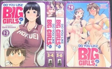 Do You Like Big Girls? Manga Vol 1-8 Omnibus (2in1) English NEW 7 Seas 4 Books 