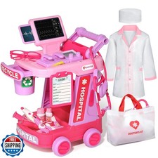 Phobby Doctor Kit for Toddlers Aged 3 4 5, Medical Pretend Play S