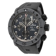 Edox Mens CO-1 45mm Automatic Chronograph Wat...