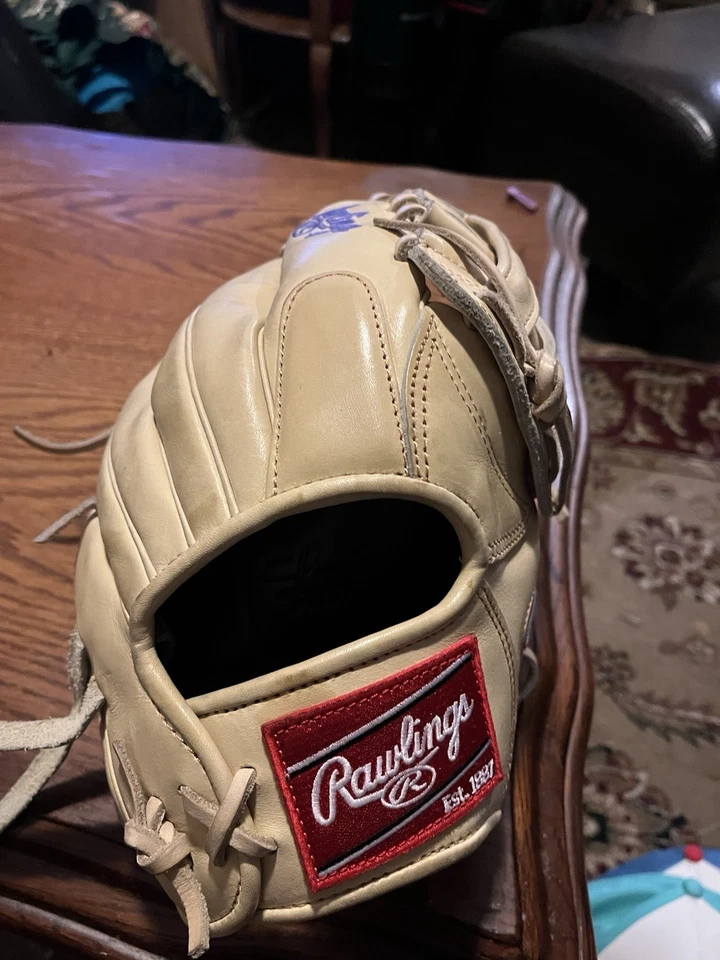 RAWLINGS PROSNP7-6 PRO PREFERRED 12 1/4”  BROWN LEATHER BASEBALL GLOVE   - Image 3 of 4