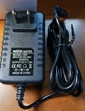 12V 1.25A AC DC Power Adapter 15W Wall Charger 5ft Cable Barrel Plug New