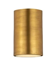 Harley Rubbed Brass Flush Mount Light Fixture by Z-Lite - 2302F1-RB