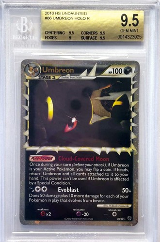 Umbreon graded BGS 9.5 for sale on eBay