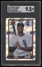 2019 Bowman #B30-EJ Eloy Jimenez 30th Ann Bowman Atomic Refractors SGC 9.5