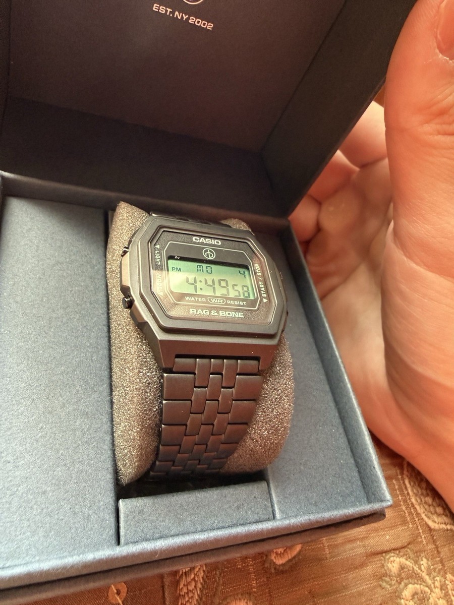 CASIO Rag & Bone A1000 Watch in Black - - A1000RCB-1 for sale