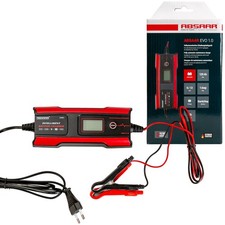 Absaar Erhaltungs-Ladeger�t 6V + 12V LED Auto Motorrad Batterie-Ladeger�t Lader