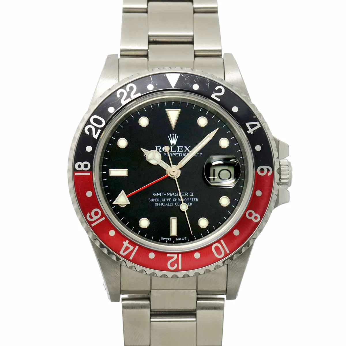 クロムハーツ　2 中古品V【ROLEX】ロレックス GMTマスター2 Ref.16760 シリアル84番台