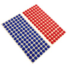 210 Pcs Bathroom Signs Cold Hot Water Marking Sticker and Sink Labels