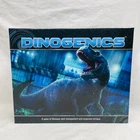 Dinogenics Board Game +Controlled Chaos Expansion Ninth Haven Games 2018 NM/NM