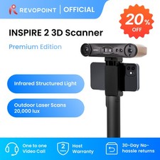 Revopoint INSPIRE2 3D Laser Scanner Handheld Outdoor Scan For 3D Printer 0.05mm