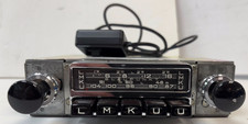 Blaupunkt Frankfurt White Face Am Fm With Ipod Connector 65-68 Porsche Mercedes Blaupunkt Frankfurt White Face Am Fm With Ipod Connector 65-68 Porsche Mercedes