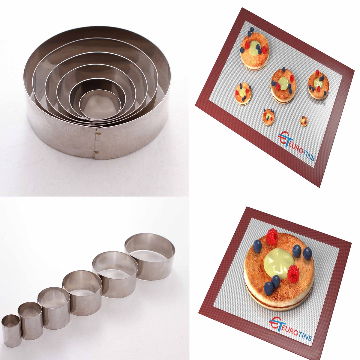 Cake Pan Sainsburys Swiss Roll Tin Round Shape Leaf Steel Cookie