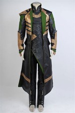 Costume cosplay The Avengers Thor Loki taglia adulta costume Halloween nuovo