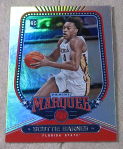 2021-22 Panini Chronicles Marquee Draft Picks #147 Scottie Barnes RC Rookie