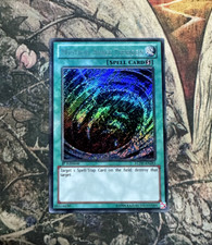 Mystical Space Typhoon LCJW-EN285 Secret Rare 1st Edition Near Mint Yugioh