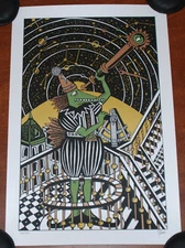 Jim Pollock Poster NEO Metallic Edition S/# 206/450 from Phish Astron Art Print