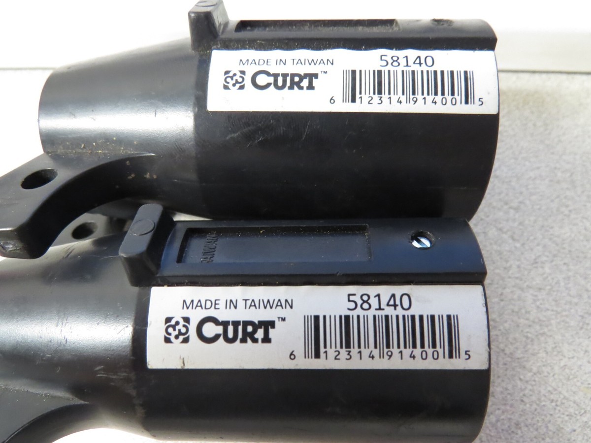 NOS Curt 7 Way Wiring Harness Connecting Plug Fits: Tailers & RVs
