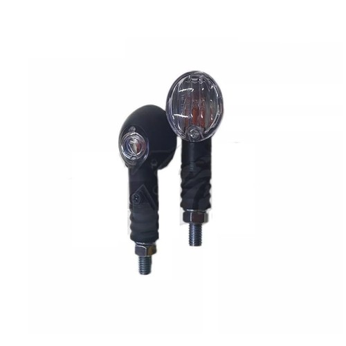 Kit 4 Blinker Blinker schwarz zugelassen für Motorrad Naked Sport Roller - Bild 5 von 5