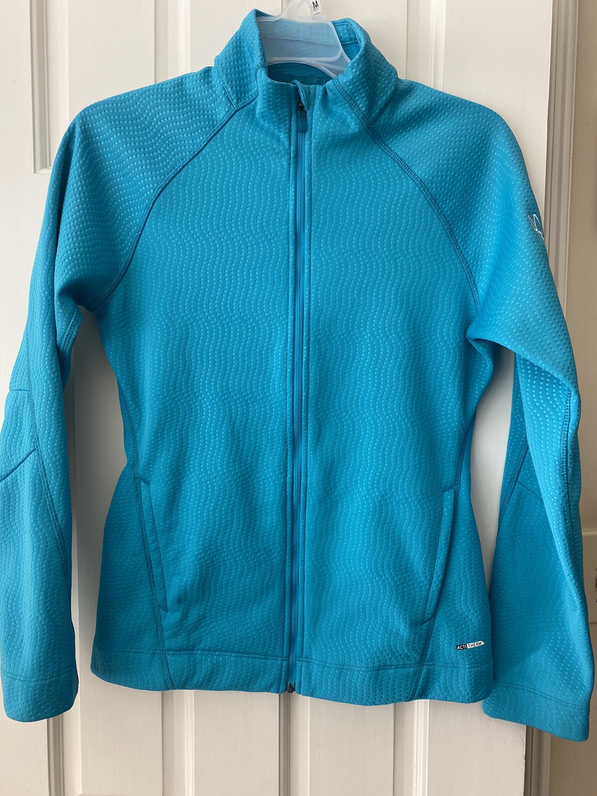 Giacca da corsa Salomon donna taglia XS blu ActiTherm full zip