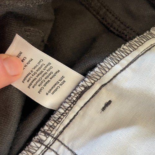 Talbots Pantalone Velluto Gamba Dritta, Donna 18W Grigio NUOVO - Foto 13 di 13