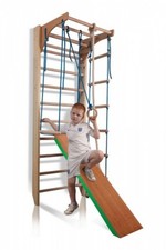 Espalier suédois Échelle suédoise De sport Bois Terrain de jeu pour les enfants 