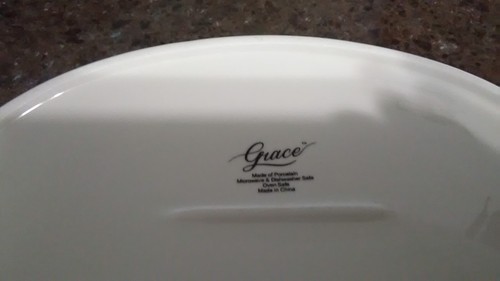GRACE'S PANTRY Floral  Chintz Oval Baker Baking Dish Casserole With Lid - Picture 6 of 7