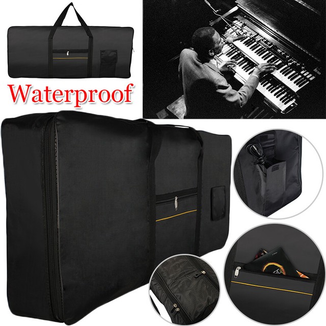 Portable 61key Electronic Keyboard Case Gig Carry Bag Soft Advanced Fabrics USA eBay