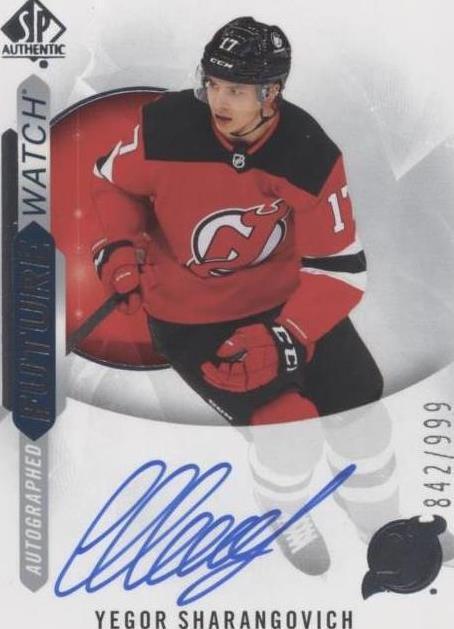 2020-21 SP Authentic - Yegor Sharangovich #205 - 1 of 1