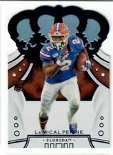 LA'MICAL PERINE 2020 Panini Chronicles Draft Picks RC CROWN ROYALE BLUE N Y JETS