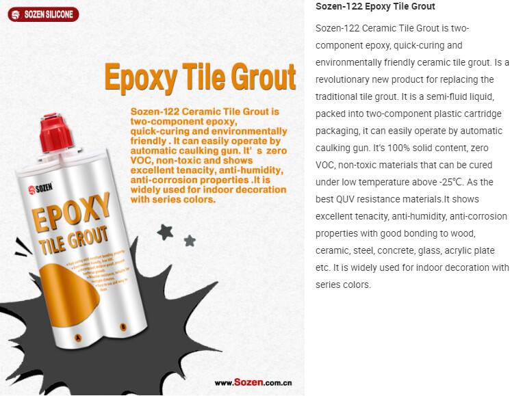 Gold Epoxy Tile Grout Walls & Floors Waterproof , Flexible 400ml Bright