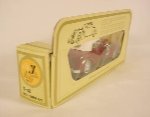 MATCHBOX MODELS OF YESTERYEAR PLUM 1937 CORD 812 Y-18-A5 - Picture 3 of 3