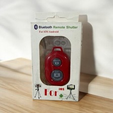 Remote Bluetooth Shutter for iOS / Android For Taking Pictures New In Box