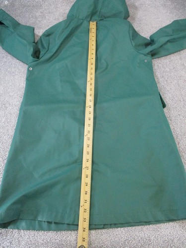 J.Crew Rain Coat Womens Small Green Water Resistant * - Picture 10 of 12