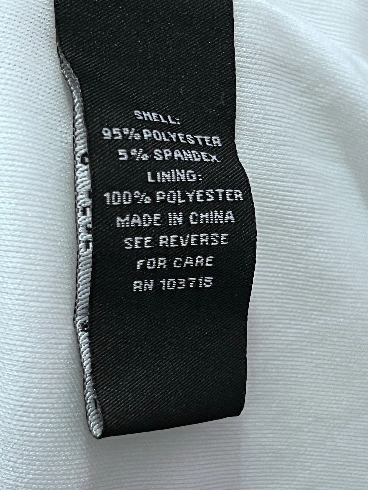 OFF WHITE Abito donna Sharagano bianco sporco maglia uncinetto foderato tubino elasticizzato taglia 16W