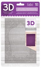 3D Embossing Folders Crafter's Companion 5" x 7" Stunning Detail SIMPLY SWEET
