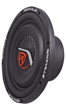 Rockville W10T4-S2 10" Shallow 1200w Peak Car Subwoofer Sub 300w RMS CEA Rated