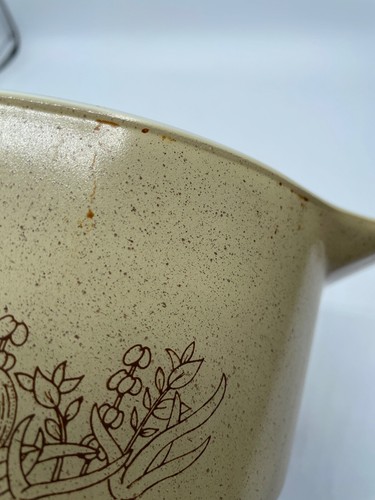 Vintage Pyrex Kasserolle Schüssel Forest Fancies Pilz 1,5 qt ohne Deckel - Bild 7 von 15