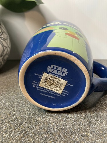Star Wars Mug The Mandalorian Baby Yoda Ceramic 25oz - Picture 3 of 6