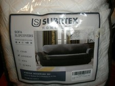 NEW Subrtex Sofa Slipcover Loveseat White