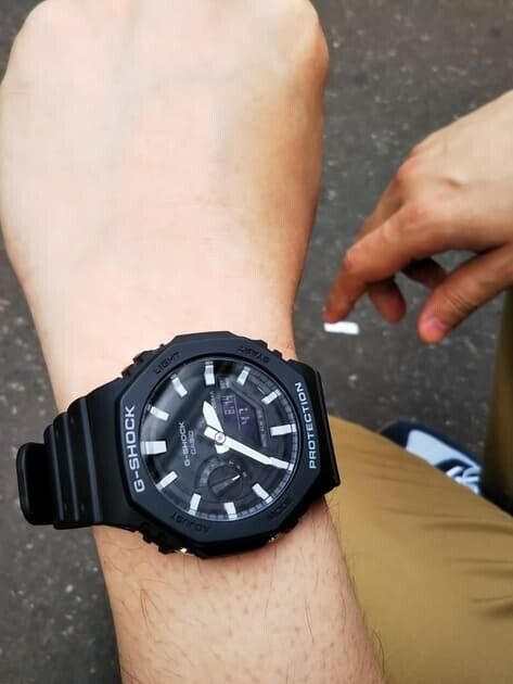 Casio G-Shock Wrist Watch for Men - GA-2100-1A for sale online | eBay