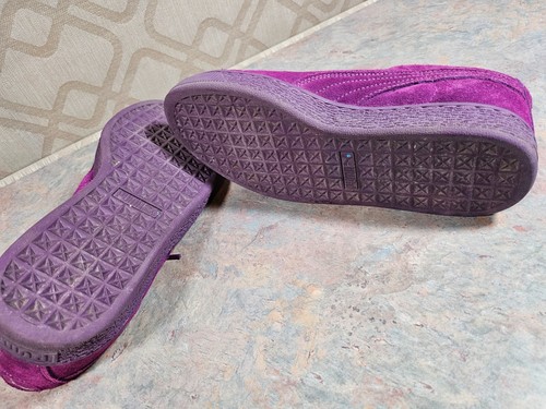Puma Suede Classic Mono Purple Women’s Sneakers Size 6 - Picture 8 of 9