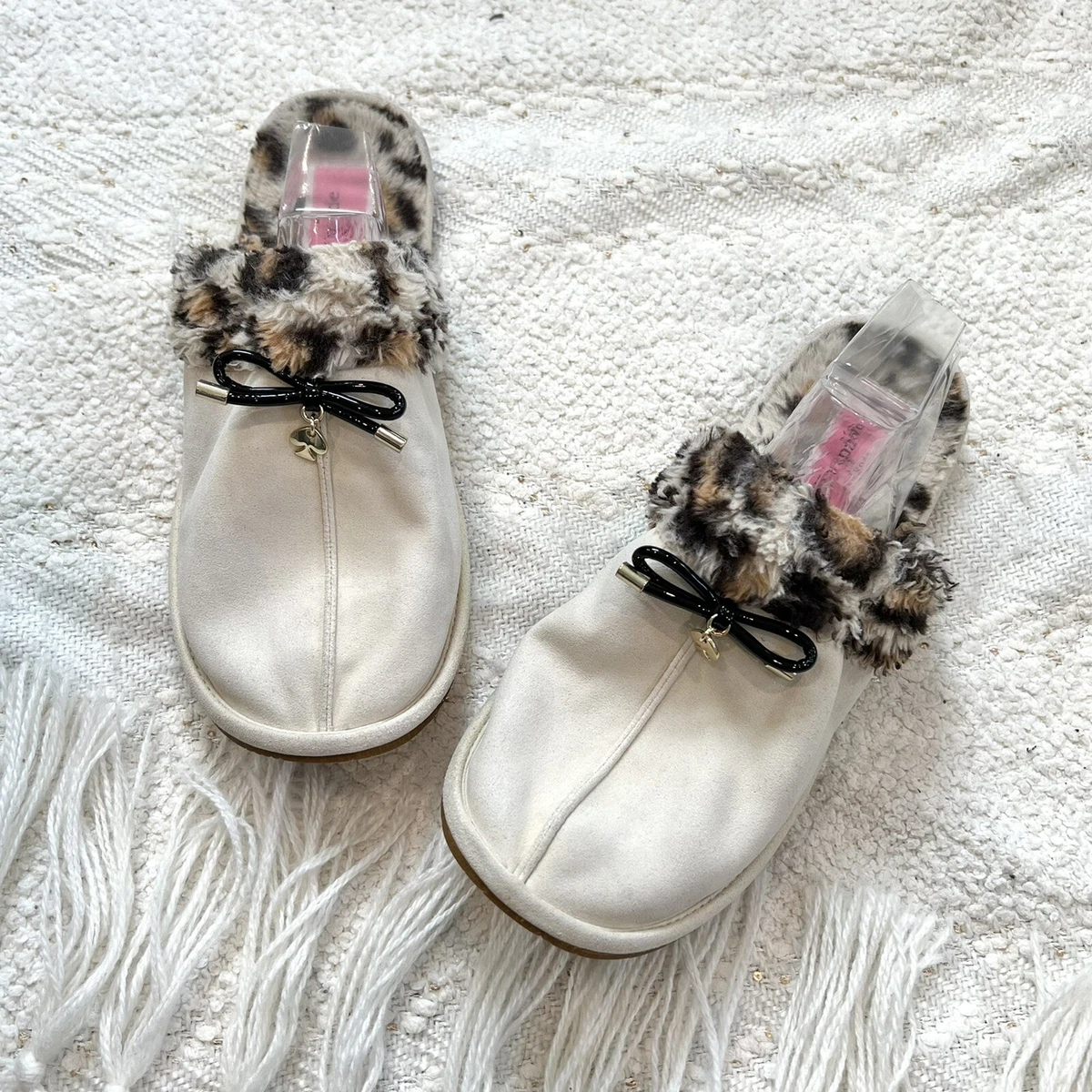 Cheetah print hotsell house slippers