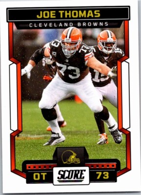 Joe Joe Thomas NFL 2023 Panini One One-Man Show Signature Auto 15