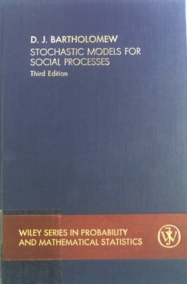 Stochastic Models for Social Processes. Wiley Series in Probability and Mathemat